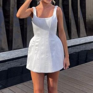 GINGER MINI MIKADO DRESS